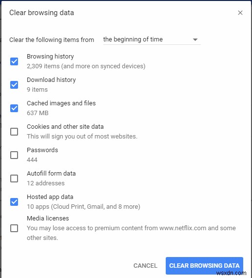 แก้ไขข้อผิดพลาด  Local Resource Not Allowed  ของ Chrome ใน Windows 11 