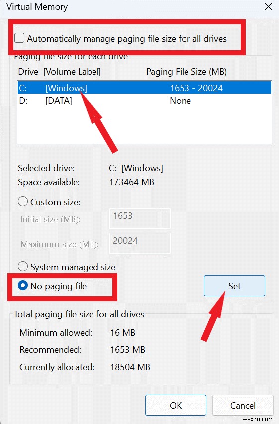 รีเซ็ตหน่วยความจำเสมือนบน Windows 11:แก้ไขด่วนสำหรับความช้าและข้อขัดข้อง