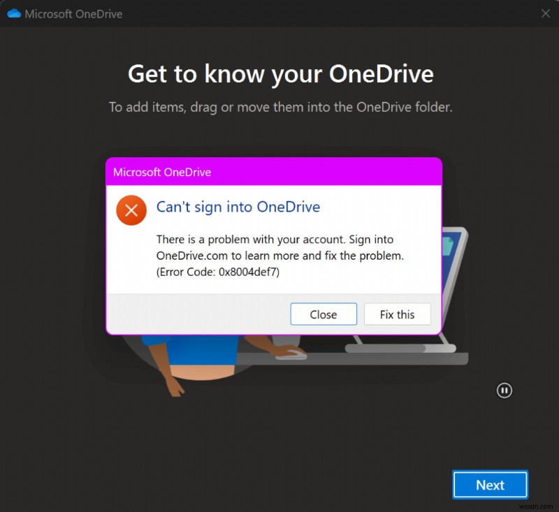 แก้ไขข้อผิดพลาดการลงชื่อเข้าใช้ OneDrive บน Windows 11 – คู่มือการแก้ไขและแก้ไขปัญหาด่วน