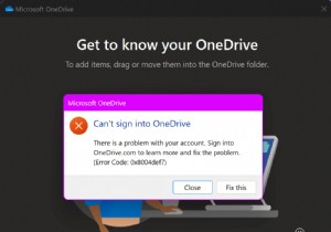 แก้ไขข้อผิดพลาดการลงชื่อเข้าใช้ OneDrive บน Windows 11 – คู่มือการแก้ไขและแก้ไขปัญหาด่วน 