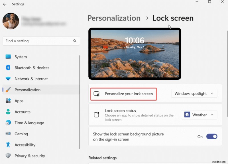 หยุด Windows 11 จากการเปลี่ยนเดสก์ท็อปและวอลเปเปอร์หน้าจอล็อคของคุณโดยอัตโนมัติ 