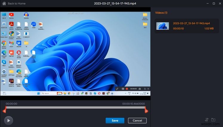ตัดแต่งการบันทึกหน้าจอของคุณใน Windows 11/10:คำแนะนำทีละขั้นตอน 