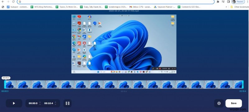 ตัดแต่งการบันทึกหน้าจอของคุณใน Windows 11/10:คำแนะนำทีละขั้นตอน 