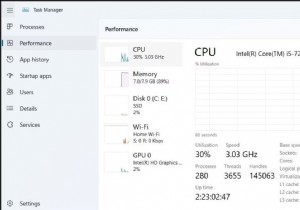 คู่มือฉบับย่อ:วิธีตรวจสอบเวลาทำงานของระบบบน Windows 11 