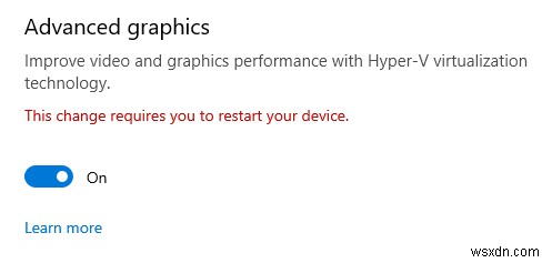 เปิดใช้งานกราฟิกขั้นสูงใน Microsoft Edge Application Guard:คำแนะนำทีละขั้นตอน