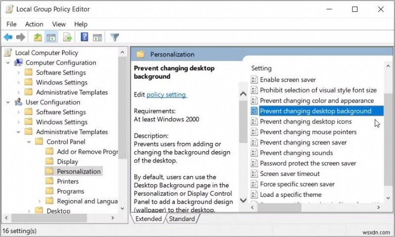 ป้องกันไม่ให้ผู้อื่นเปลี่ยนพื้นหลังเดสก์ท็อป Windows 11 ของคุณ – ขั้นตอนง่ายๆ