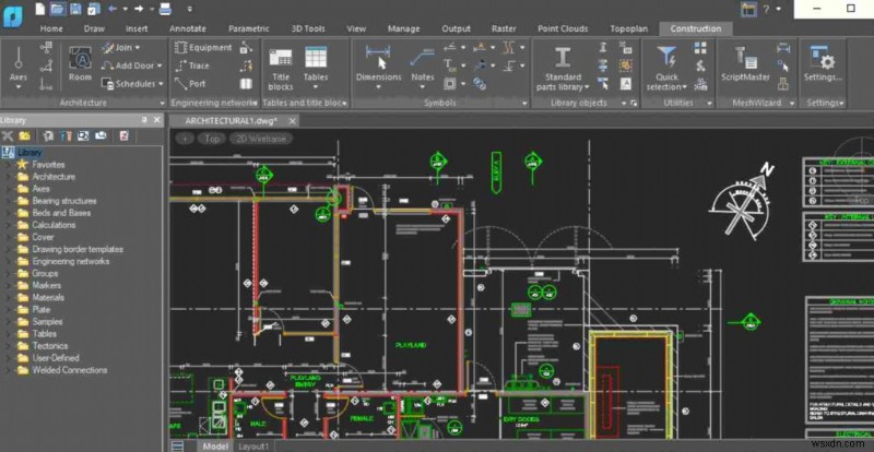 ซอฟต์แวร์ CAD 10 อันดับแรกสำหรับ Windows &Mac:เครื่องมือที่แม่นยำสำหรับนักออกแบบและวิศวกร 
