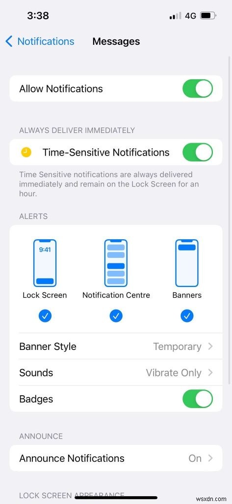 แก้ไขการแจ้งเตือนข้อความ iPhone:คำแนะนำทีละขั้นตอน 