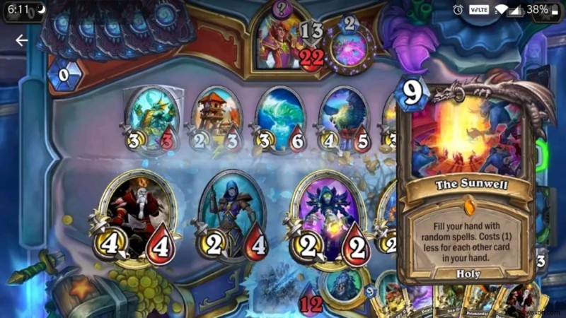 10 อันดับเกมไพ่บนมือถือสำหรับ Android และ iOS:เกมโปรดคลาสสิกและสมัยใหม่