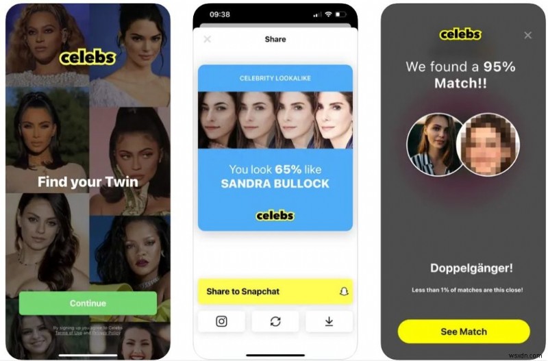 ค้นพบแอปที่มีลักษณะคล้ายคนดังที่ดีที่สุดสำหรับ Android และ iOS ในปี 2023 