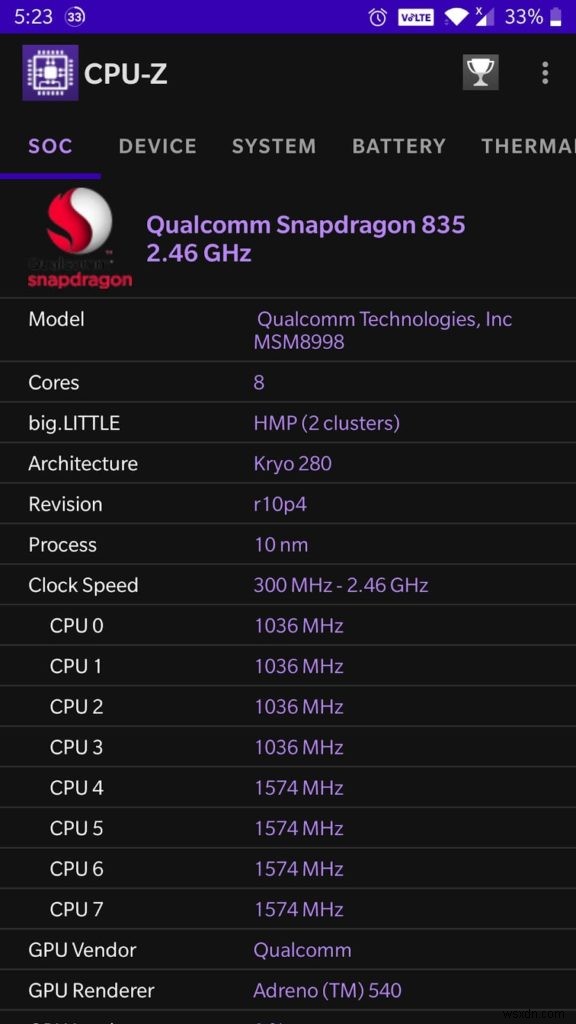 แอพทดสอบฮาร์ดแวร์ Android 10 อันดับแรกเพื่อประสิทธิภาพที่เชื่อถือได้ 