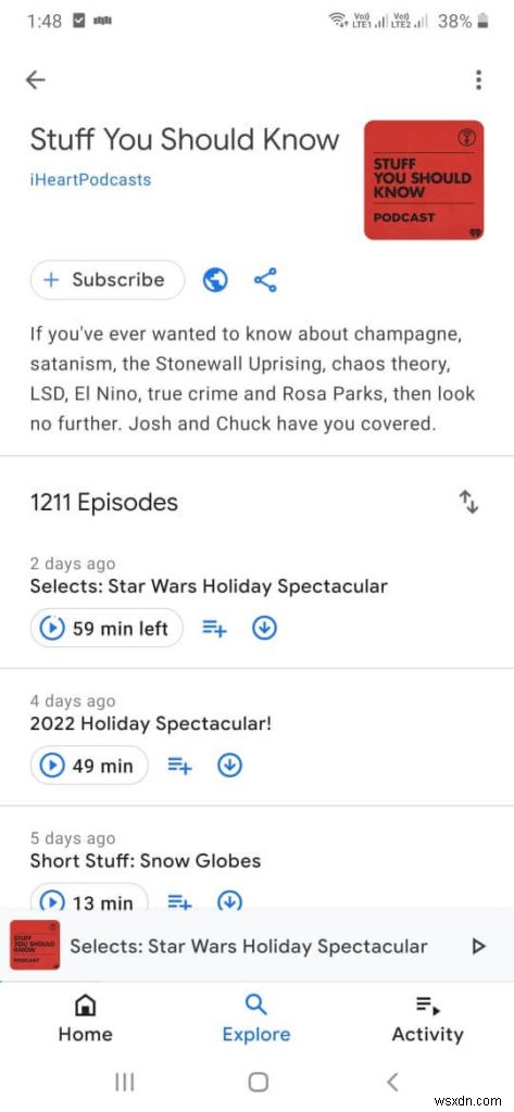 แอพ Android Podcast 10 อันดับแรกที่คุณควรลองวันนี้