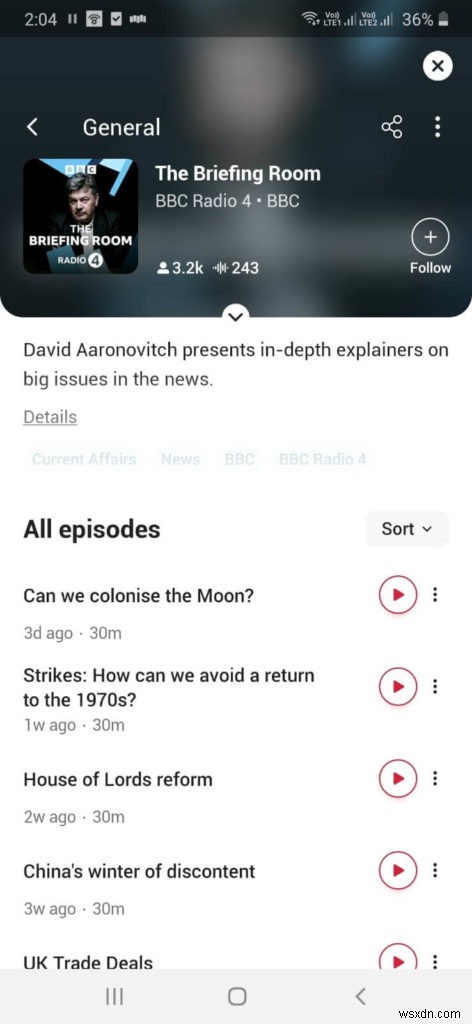 แอพ Android Podcast 10 อันดับแรกที่คุณควรลองวันนี้