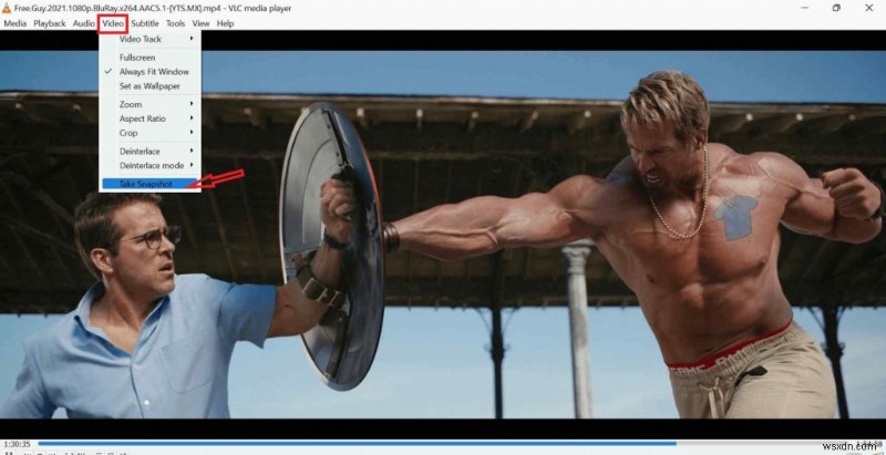 จับภาพวิดีโอเฟรมใน VLC:คำแนะนำภาพหน้าจอทีละขั้นตอน 