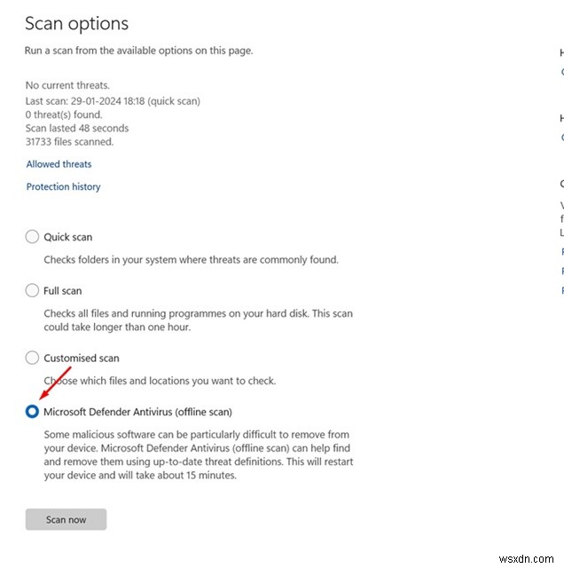 เชี่ยวชาญการสแกนแบบออฟไลน์ของ Microsoft Defender บน Windows 11:คำแนะนำทีละขั้นตอนในการลบมัลแวร์ที่ซ่อนอยู่ 