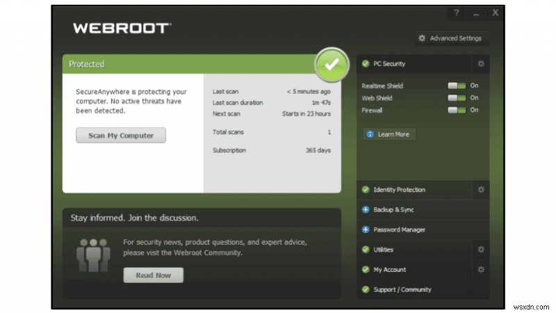 T9 Antivirus กับ Webroot Antivirus:การเปรียบเทียบที่ครอบคลุม 