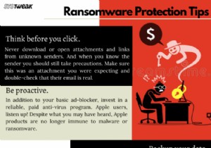 วิธีปกป้อง Mac ของคุณจาก Ransomware:เทคนิคการป้องกันที่ได้รับการพิสูจน์แล้ว 