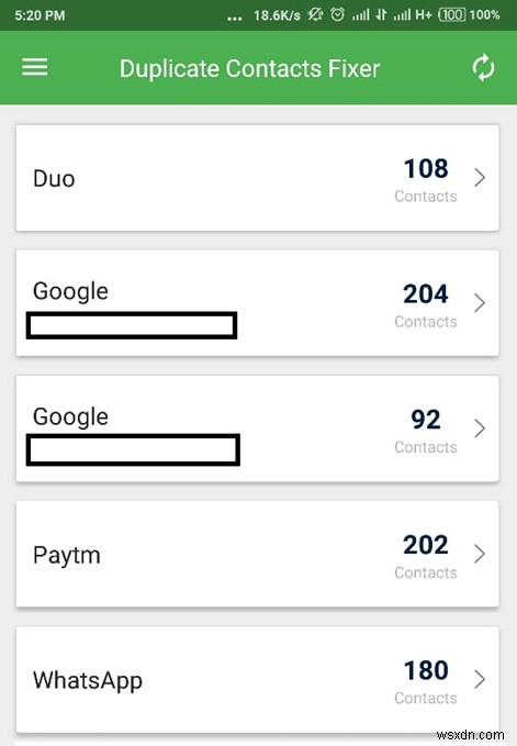 กำจัดผู้ติดต่อที่ซ้ำกันบน Android:คำแนะนำฉบับย่อทีละขั้นตอน 