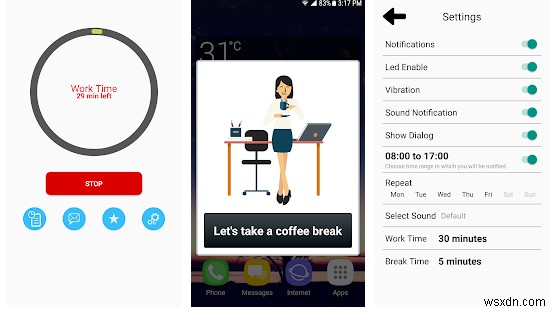 แอพ Android ฟรี 5 อันดับแรกที่ช่วยให้คุณหยุดพักเพื่อสุขภาพจากโทรศัพท์ของคุณ 