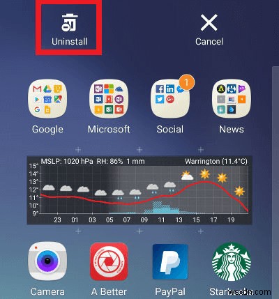 วิธีถอนการติดตั้งแอพ Android:4 วิธีที่ง่ายและเชื่อถือได้ 