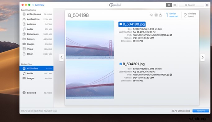 แอพค้นหารูปภาพที่ซ้ำกัน 7 อันดับแรกสำหรับ Mac:ปรับปรุงไลบรารีรูปภาพของคุณ