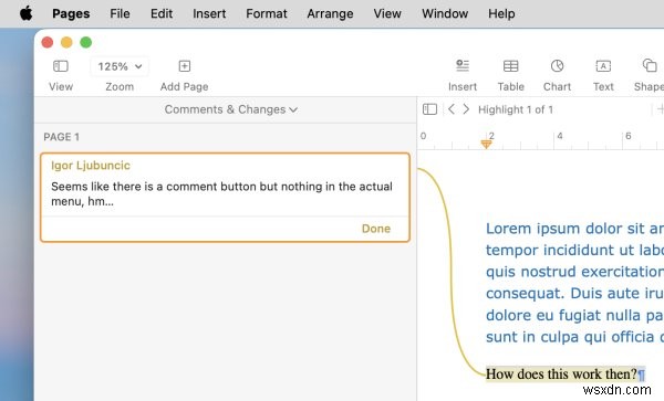 รีวิว Apple Pages:Office Suite สำหรับ Mac ที่ใช้งานง่ายแต่บางครั้งก็สร้างความสับสน 