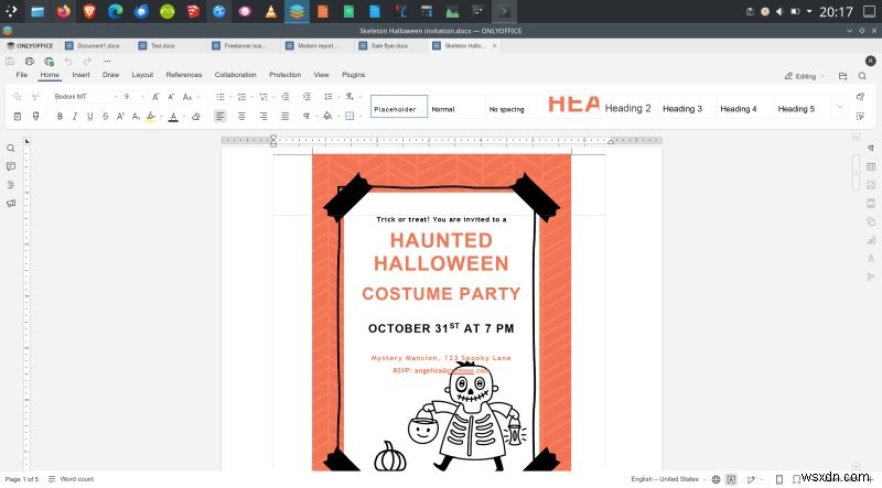 รีวิว OnlyOffice Desktop Editors 9:เป็นทางเลือก Microsoft Office ที่ดีที่สุดหรือไม่? 