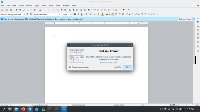 รีวิว LibreOffice 24.2:คู่แข่งที่แข็งแกร่งสำหรับ Office Suites 