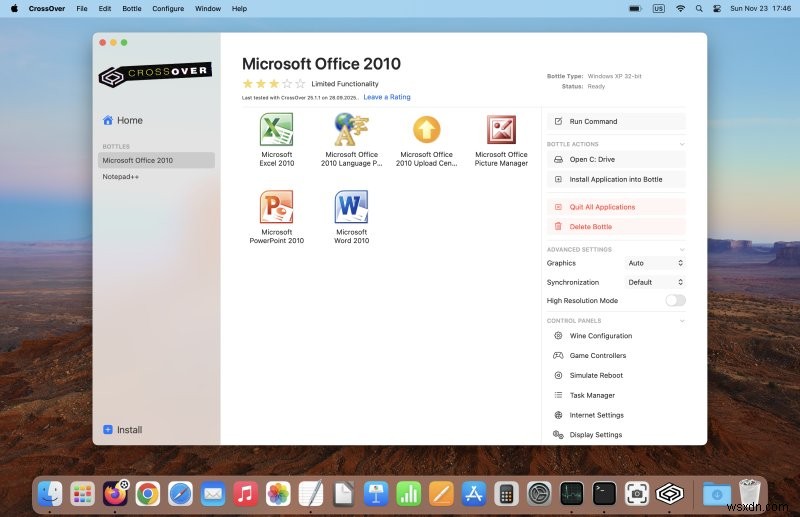 CodeWeavers CrossOver สำหรับ Mac:ประสบการณ์แอพ Windows ที่ราบรื่นบน macOS 