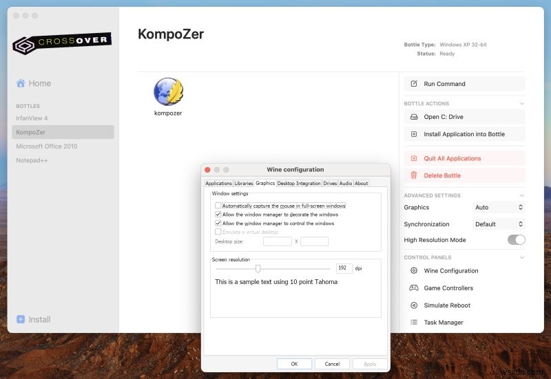 CodeWeavers CrossOver สำหรับ Mac:ประสบการณ์แอพ Windows ที่ราบรื่นบน macOS 