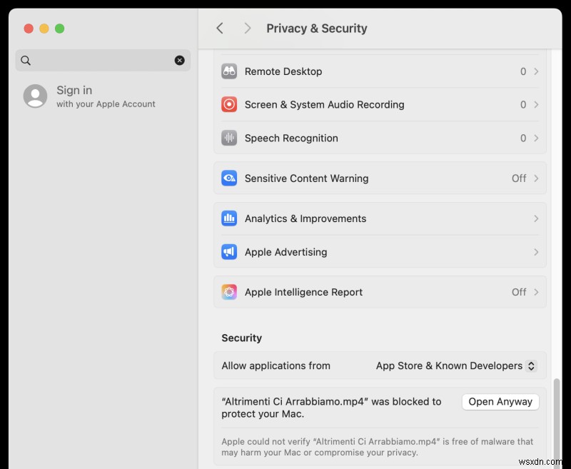 แก้ไขคำเตือนการเล่น MP4 บน macOS:คู่มือการแก้ไขปัญหาด่วน 