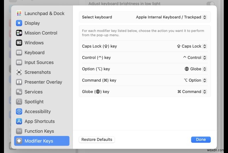การแมปคีย์ตัวปรับแต่งใน Linux VM บน macOS:คู่มือฉบับย่อ 