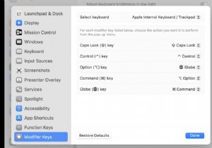 การแมปคีย์ตัวปรับแต่งใน Linux VM บน macOS:คู่มือฉบับย่อ 