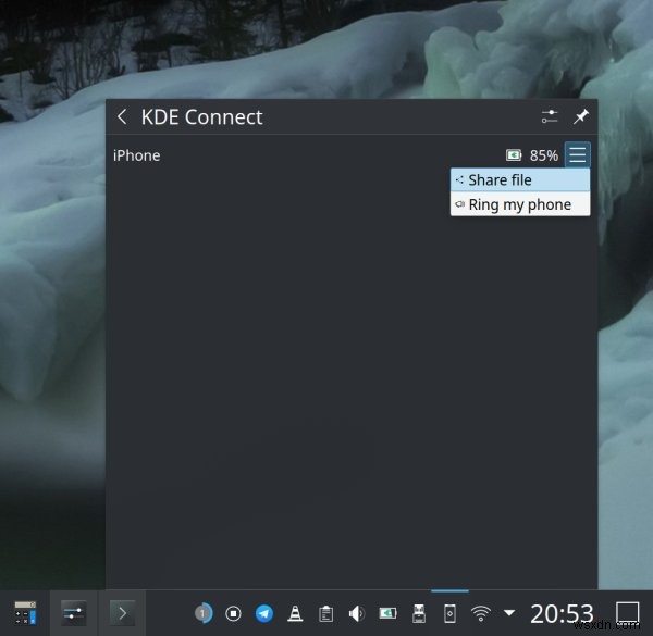 ถ่ายโอนเพลงท้องถิ่นไปยัง iPhone ของคุณได้อย่างง่ายดายโดยใช้ KDE Connect 