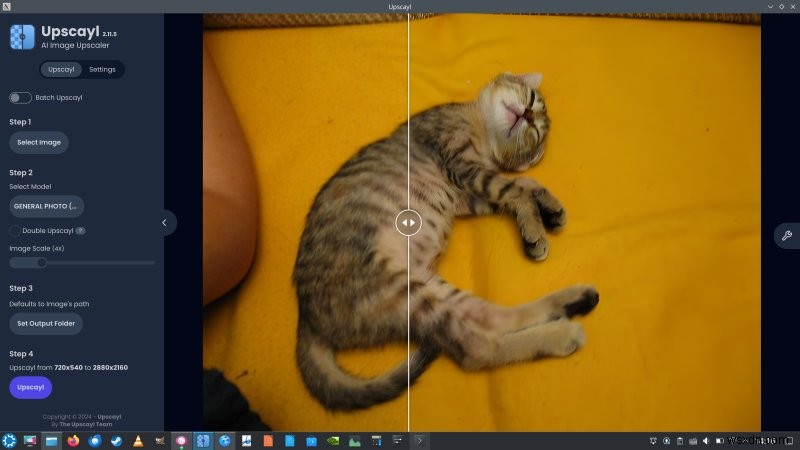 Upscayl:การลดขนาดรูปภาพ AI ในเครื่อง—ไม่จำเป็นต้องใช้คลาวด์ 