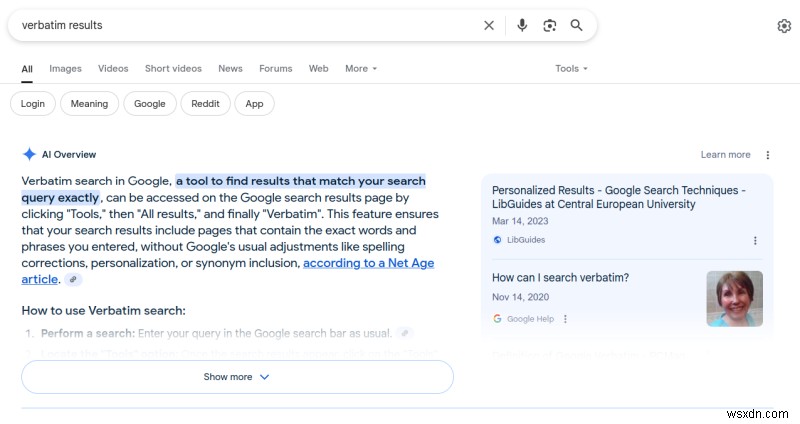 การค้นหาของ Google ที่ไม่มี AI ซ้อนทับ + เครื่องมือค้นหา Firefox ที่กำหนดเอง 