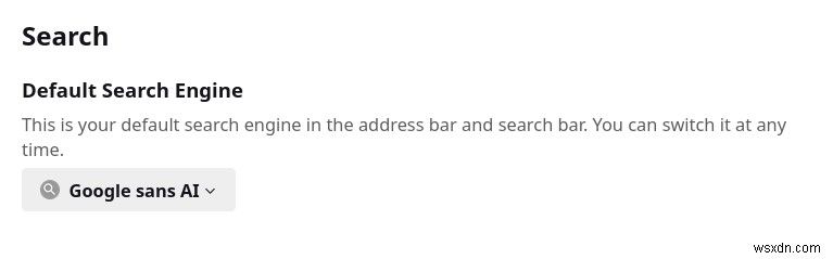 การค้นหาของ Google ที่ไม่มี AI ซ้อนทับ + เครื่องมือค้นหา Firefox ที่กำหนดเอง 