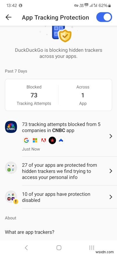 การป้องกันการติดตามแอป DuckDuckGo:การตรวจสอบเชิงลึกและการปกป้องความเป็นส่วนตัวบนมือถือของคุณอย่างไร 