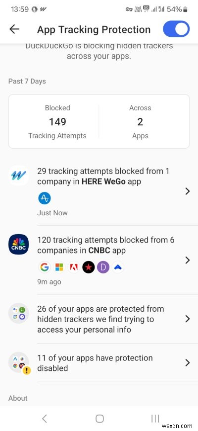 การป้องกันการติดตามแอป DuckDuckGo:การตรวจสอบเชิงลึกและการปกป้องความเป็นส่วนตัวบนมือถือของคุณอย่างไร 