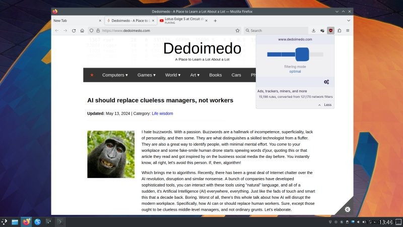 UBlock Origin Lite:Adblocker อันทรงพลังสำหรับเว็บยุคใหม่ 