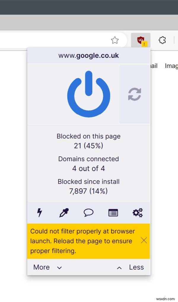 วิธีแก้ไขตัวกรอง UBlock Origin ไม่สามารถโหลดเมื่อเริ่มต้นเบราว์เซอร์ 