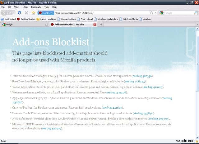 การรักษาความปลอดภัยเชิงรุกของ Mozilla:การปกป้องผู้ใช้จากการติดตั้งปลั๊กอินแบบเงียบ 