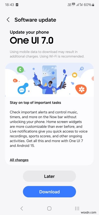 Samsung A54 อัปเดตเป็น One UI 7.0 และ Android 15 - รีวิวและเคล็ดลับฉบับเต็ม 