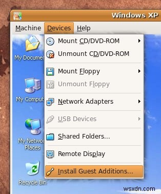 คำแนะนำทีละขั้นตอน:การติดตั้ง VirtualBox Guest Additions เพื่อประสิทธิภาพที่เพิ่มขึ้น 