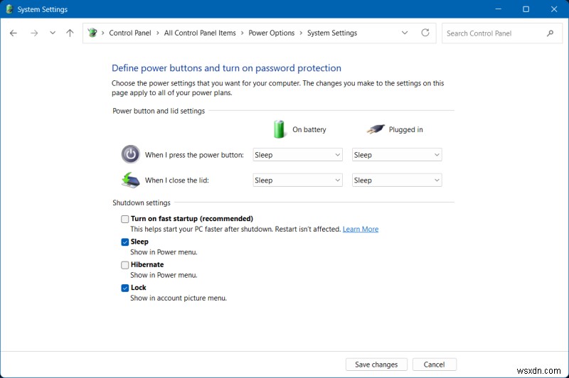 ปิดใช้งานการเริ่มต้นระบบอย่างรวดเร็วใน Windows 11:คำแนะนำทีละขั้นตอน 