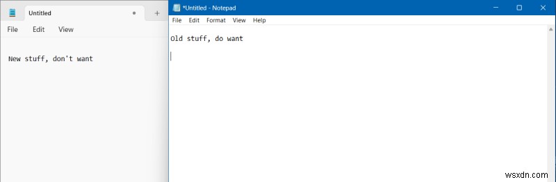 Windows 11 Classic Notepad:ไม่มีฟีเจอร์ AI มีเพียงการแก้ไขข้อความล้วนๆ 