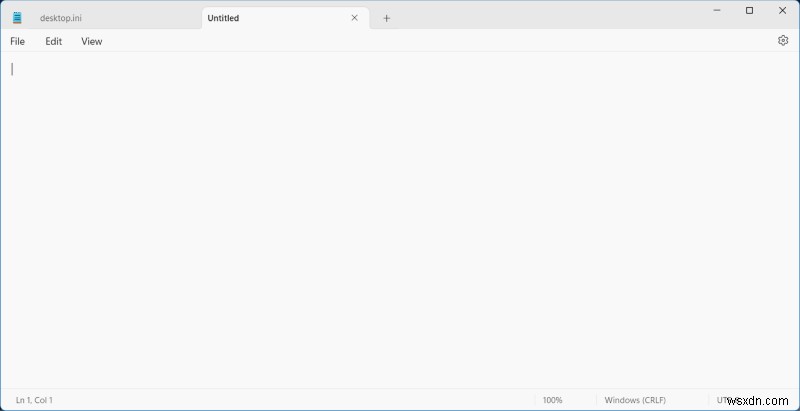 Windows 11 Classic Notepad:ไม่มีฟีเจอร์ AI มีเพียงการแก้ไขข้อความล้วนๆ 