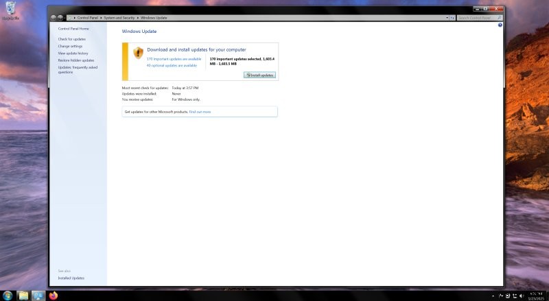 ทบทวน Windows 7 ในปี 2025:ความคิดถึงกับความเป็นจริง 