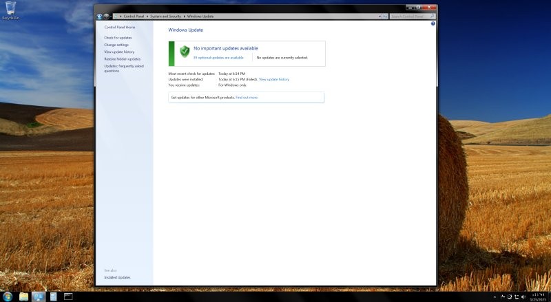 ทบทวน Windows 7 ในปี 2025:ความคิดถึงกับความเป็นจริง 