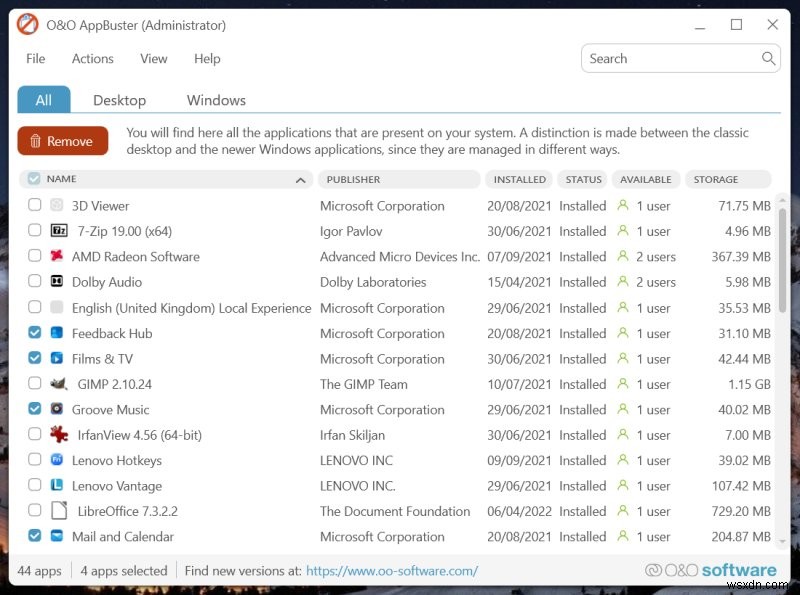 O&O ShutUp10++ &AppBuster:ซอฟต์แวร์ดีท็อกซ์ Windows 11 ที่ครอบคลุม 